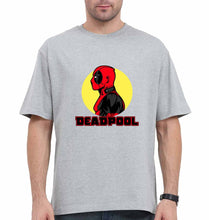 Load image into Gallery viewer, Deadpool Superhero Oversized T-Shirt for Men-Grey-Ektarfa.online
