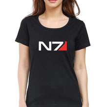 Load image into Gallery viewer, N7 T-Shirt for Women-Black-Ektarfa.online

