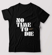 Load image into Gallery viewer, No Time To Die James Bond 007 T-Shirt for Men-Black-Ektarfa.online
