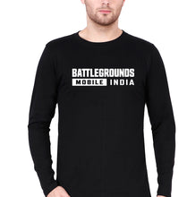 Load image into Gallery viewer, Battlegrounds Mobile India (BGMI) Full Sleeves T-Shirt for Men-Black-Ektarfa.online
