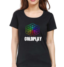Load image into Gallery viewer, Coldplay T-Shirt for Women-Black-Ektarfa.online

