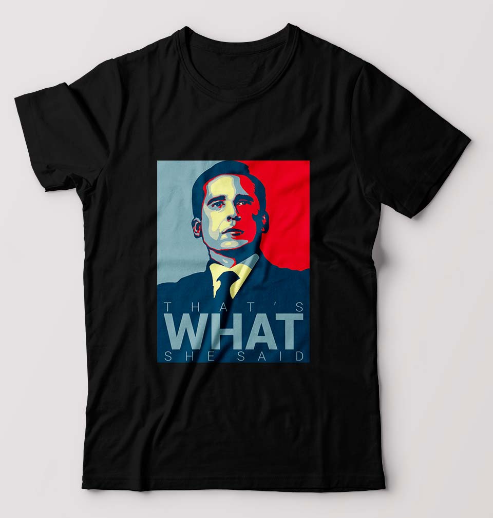 Michael Scott T-Shirt for Men-Black-Ektarfa.online