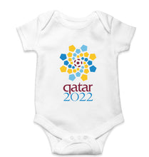 Load image into Gallery viewer, FIFA World Cup Qatar 2022 Kids Romper For Baby Boy/Girl-White-Ektarfa.online

