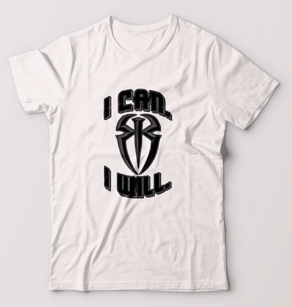 Roman Reigns WWE T-Shirt for Men-White-Ektarfa.online