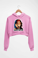 Load image into Gallery viewer, Janis Joplin Crop HOODIE FOR WOMEN-Light Baby Pink-Ektarfa.online
