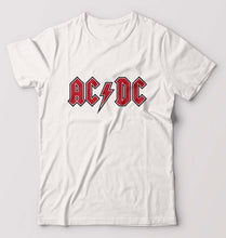 Load image into Gallery viewer, ACDC T-Shirt for Men-White-Ektarfa.online
