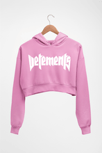 Load image into Gallery viewer, Vetements Crop HOODIE FOR WOMEN-Light Baby Pink-Ektarfa.online
