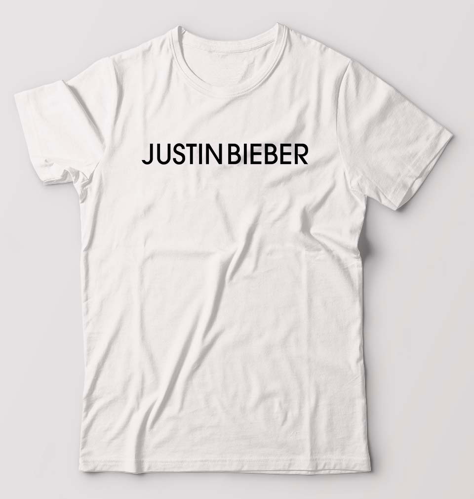 Justin Bieber T-Shirt for Men-White-Ektarfa.online