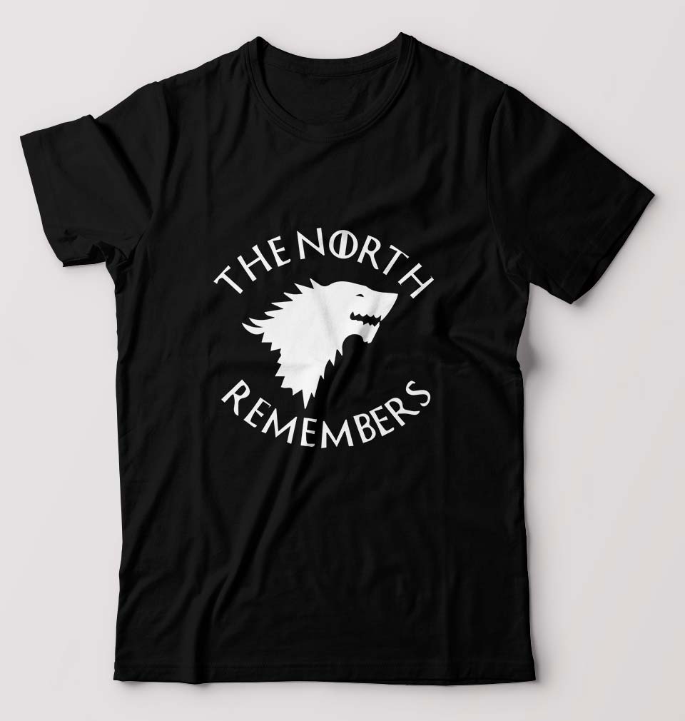 GOT Game Of Thrones North Remembers T-Shirt for Men-Black-Ektarfa.online