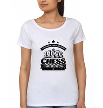 Load image into Gallery viewer, Viswanathan Anand Chess T-Shirt for Women-White-Ektarfa.online
