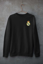 Load image into Gallery viewer, Real Madrid Logo Unisex Sweatshirt for Men/Women-Black-Ektarfa.online
