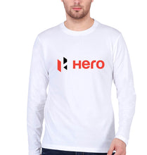 Load image into Gallery viewer, Hero MotoCorp Full Sleeves T-Shirt for Men-White-Ektarfa.online
