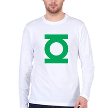 Load image into Gallery viewer, Green Lantern Superhero Full Sleeves T-Shirt for Men-White-Ektarfa.online
