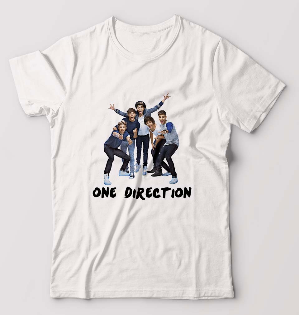 One Direction T-Shirt for Men-White-Ektarfa.online