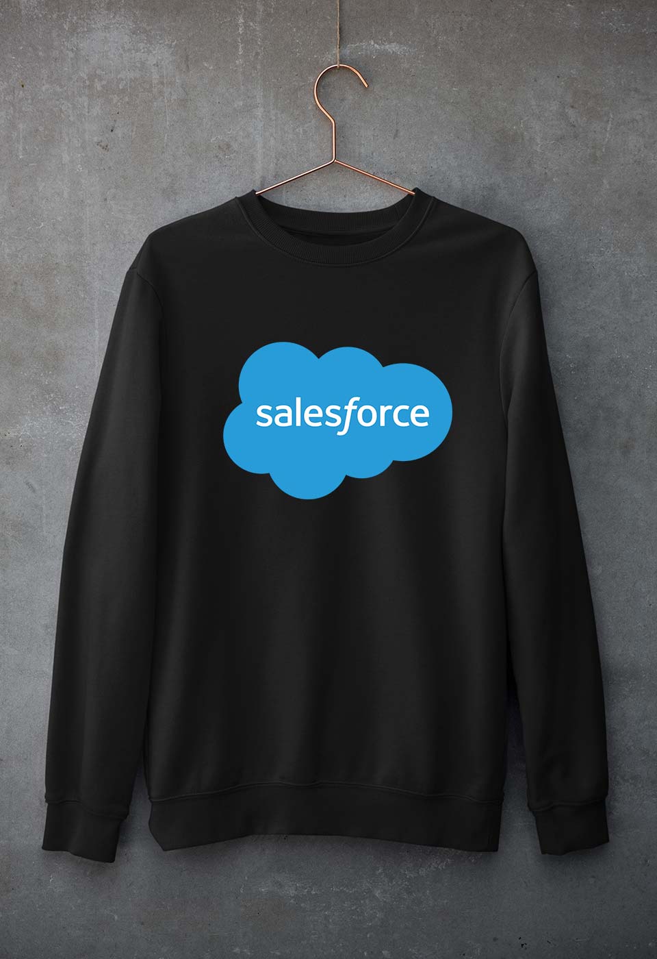 Salesforce Unisex Sweatshirt for Men/Women-Black-Ektarfa.online