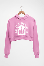 Load image into Gallery viewer, Bowling Crop HOODIE FOR WOMEN-Light Baby Pink-Ektarfa.online
