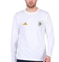 Load image into Gallery viewer, Germany Football Full Sleeves T-Shirt for Men-White-Ektarfa.online
