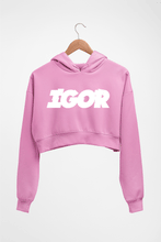 Load image into Gallery viewer, Igor Crop HOODIE FOR WOMEN-Light Baby Pink-Ektarfa.online
