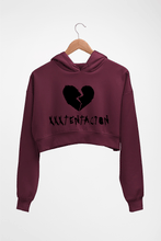 Load image into Gallery viewer, XXXtentacion Crop HOODIE FOR WOMEN-Maroon-Ektarfa.online
