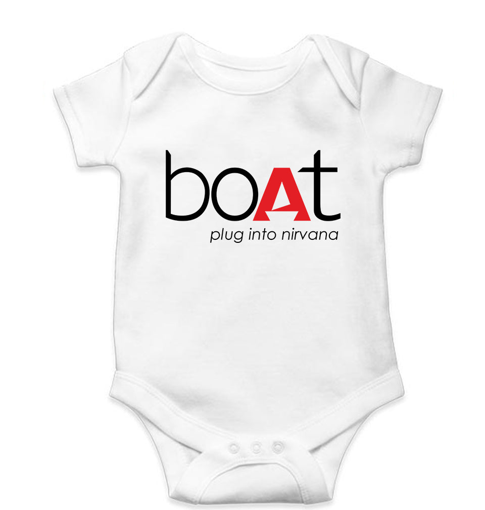 Boat Kids Romper For Baby Boy/Girl-White-Ektarfa.online