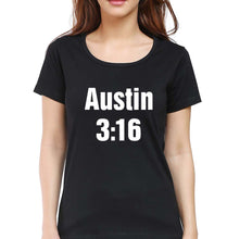 Load image into Gallery viewer, Stone Cold Steve Austin (WWE) T-Shirt for Women-Black-Ektarfa.online
