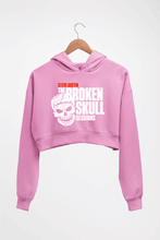 Load image into Gallery viewer, Stone Cold Steve Austin (WWE) Crop HOODIE FOR WOMEN-Light Baby Pink-Ektarfa.online
