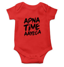 Load image into Gallery viewer, Apna Time Aayega Kids Romper For Baby Boy/Girl-0-5 Months(18 Inches)-Red-Ektarfa.online
