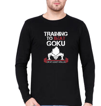 Load image into Gallery viewer, Goku Gym Full Sleeves T-Shirt for Men-Black-Ektarfa.online
