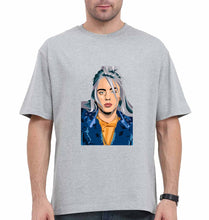 Load image into Gallery viewer, Billie Eilish Oversized T-Shirt for Men-Grey-Ektarfa.online
