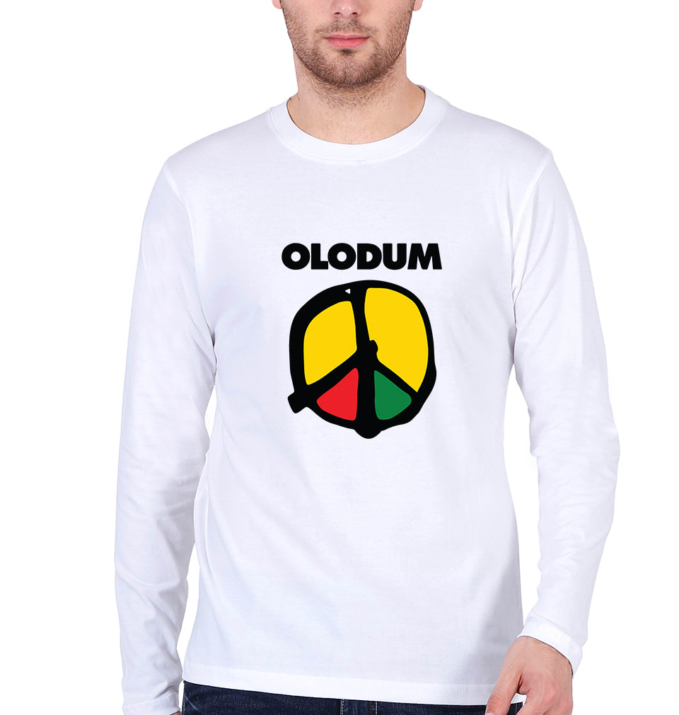 Olodum Full Sleeves T-Shirt for Men-White-Ektarfa.online
