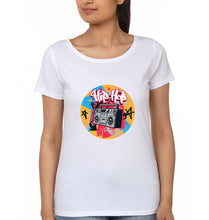 Load image into Gallery viewer, Hip Hop T-Shirt for Women-White-Ektarfa.online
