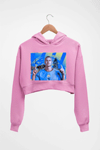 Load image into Gallery viewer, Erling Haaland Crop HOODIE FOR WOMEN-Light Baby Pink-Ektarfa.online
