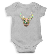 Load image into Gallery viewer, TRIANGLE_DEER Kids Romper For Baby Boy/Girl-0-5 Months(18 Inches)-Grey-Ektarfa.online
