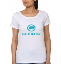 Load image into Gallery viewer, CFMoto T-Shirt for Women-White-Ektarfa.online

