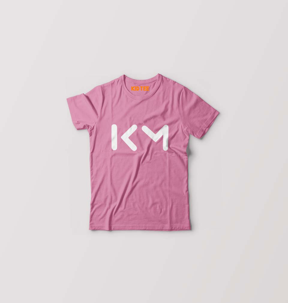 Kylian Mbappé T-Shirt for Boy/Girl-PInk-Ektarfa.online