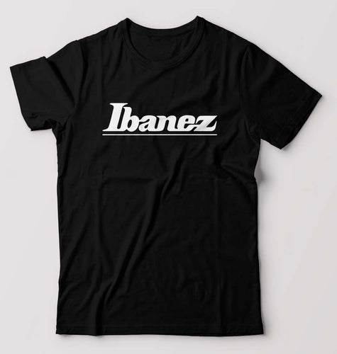 Ibanez Guitar T-Shirt for Men-Black-Ektarfa.online