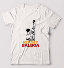 Load image into Gallery viewer, Rocky Balboa T-Shirt for Men-White-Ektarfa.online
