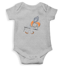 Load image into Gallery viewer, Shree Krishna Kids Romper For Baby Boy/Girl-0-5 Months(18 Inches)-Grey-Ektarfa.online
