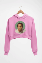 Load image into Gallery viewer, Kendrick Lamar Crop HOODIE FOR WOMEN-Light Baby Pink-Ektarfa.online
