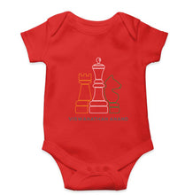 Load image into Gallery viewer, Viswanathan Anand Chess Kids Romper For Baby Boy/Girl-Red-Ektarfa.online
