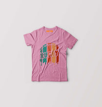 Load image into Gallery viewer, Rugby Kids T-Shirt for Boy/Girl-Pink-Ektarfa.online
