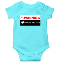 Load image into Gallery viewer, WARning Kids Romper Kids Romper For Baby Boy/Girl-0-5 Months(18 Inches)-Sky Blue-Ektarfa.online
