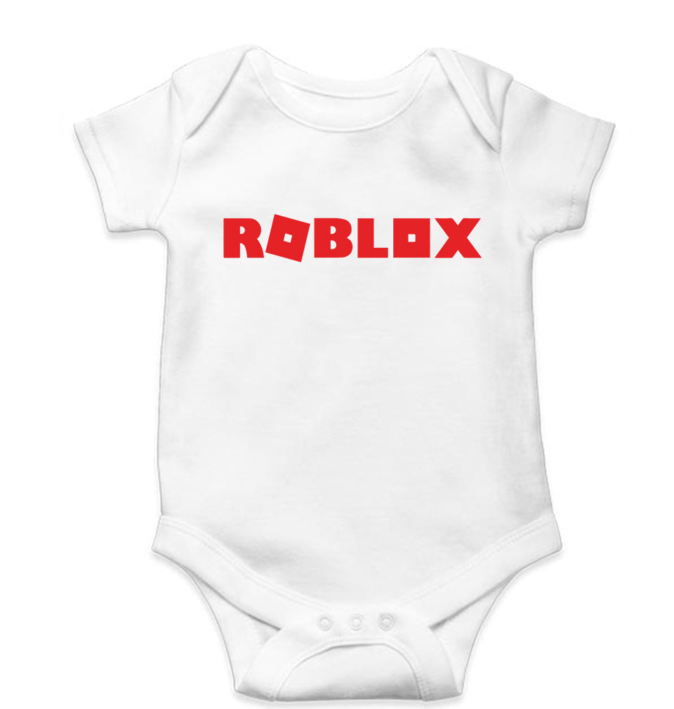 Roblox Kids Romper For Baby Boy/Girl-White-Ektarfa.online