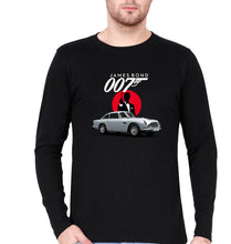 Load image into Gallery viewer, James Bond (007) Full Sleeves T-Shirt for Men-Black-Ektarfa.online

