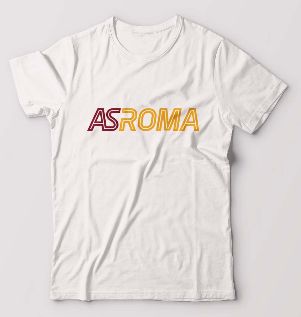 A.S. Roma T-Shirt for Men-White-Ektarfa.online