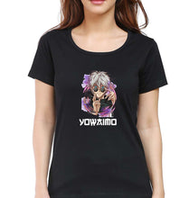 Load image into Gallery viewer, Yowaimo T-Shirt for Women-Black-Ektarfa.online
