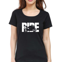 Load image into Gallery viewer, Ride Superbike T-Shirt for Women-Black-Ektarfa.online
