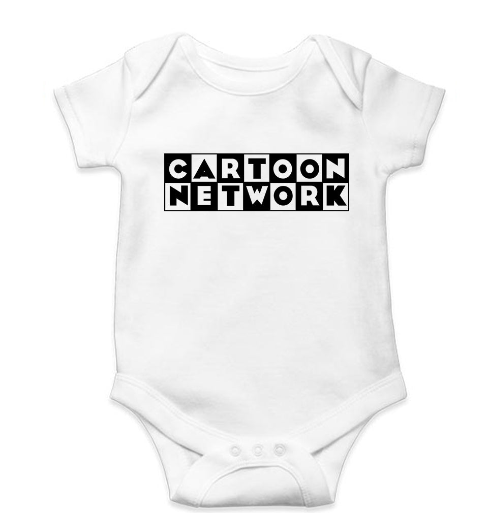 Cartoon Network Kids Romper For Baby Boy/Girl-White-Ektarfa.online