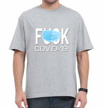 Load image into Gallery viewer, Covid 19 Oversized T-Shirt for Men-Grey-Ektarfa.online
