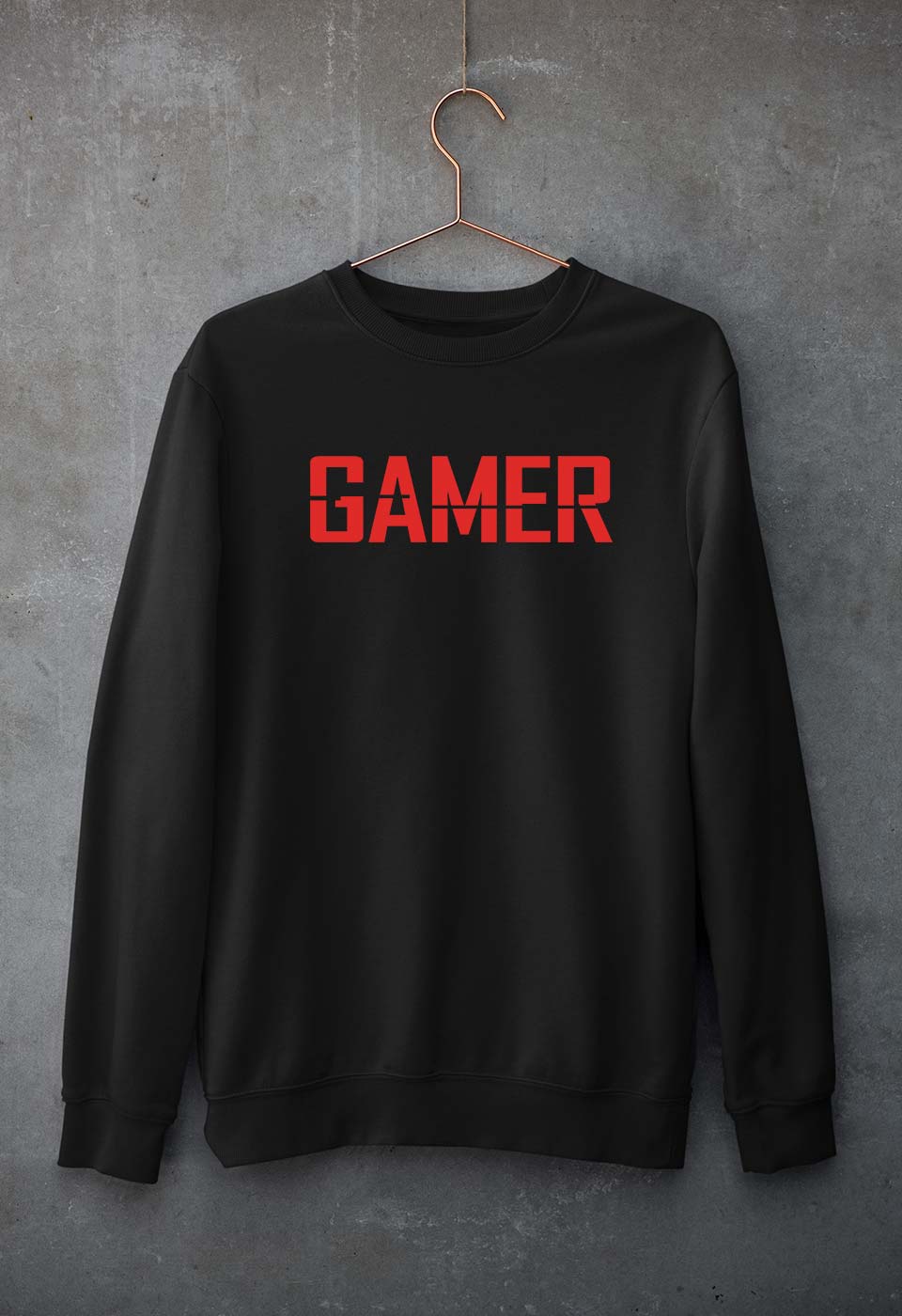 Gamer Unisex Sweatshirt for Men/Women-Black-Ektarfa.online